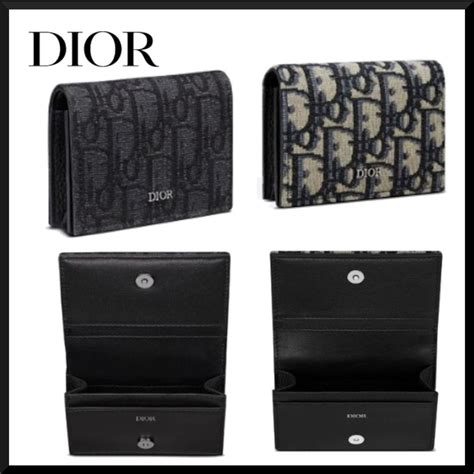 dior card holders|dior card holder men's.